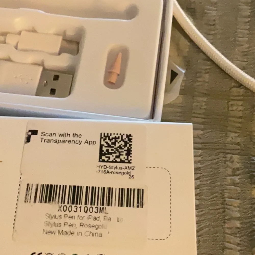 Apple  Tablet Stylus with USB Cable